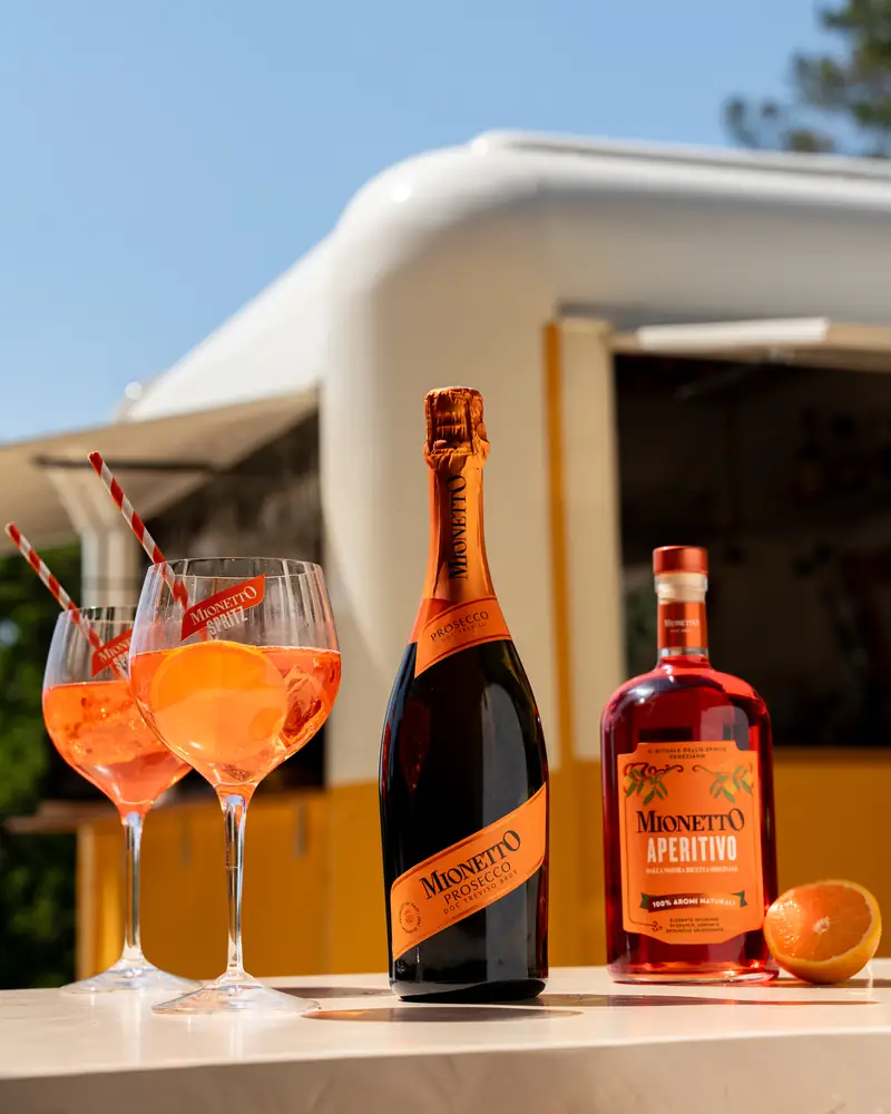 Mionetto Prosecco, Aperitivo et spritz à l'orange